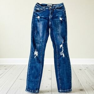 YMI distressed jeans(3 Jrs, 2P adult)
